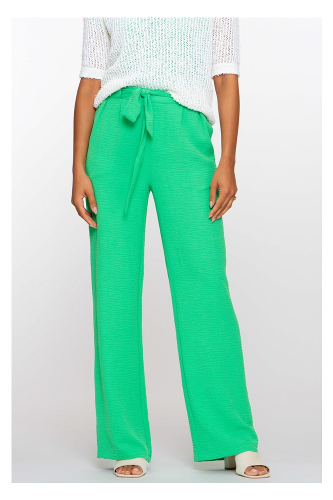 BROEK MET CEINTUUR 51127 21 GREEN